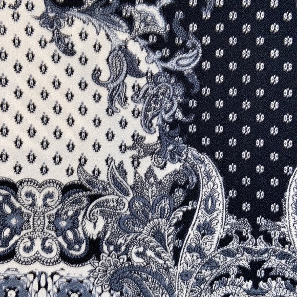 Abercrombie paisley pattern shift dress with pockets, size S, EUC - Picture 9 of 10